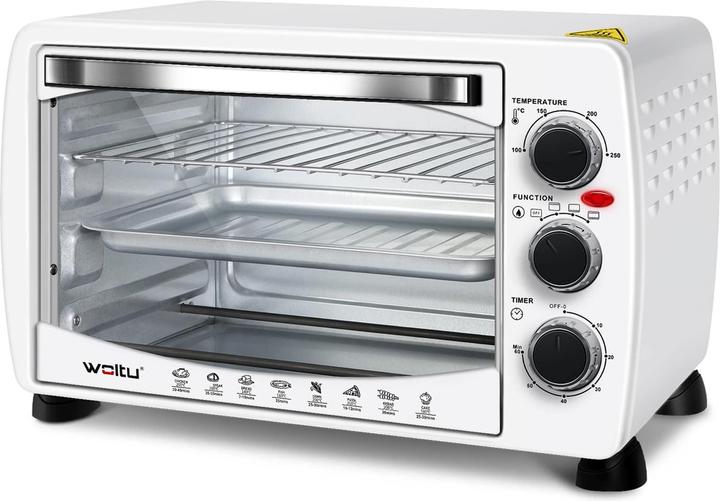 Actual product image Woltu Mini Backofen 20 Liter Weiss