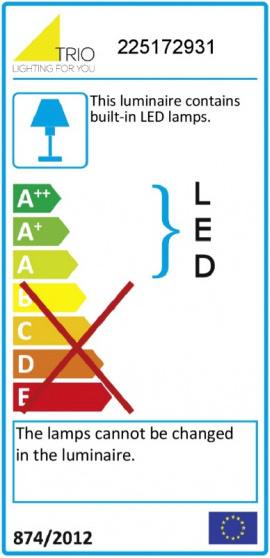 Energie-Label Trio Concha (600 lm)