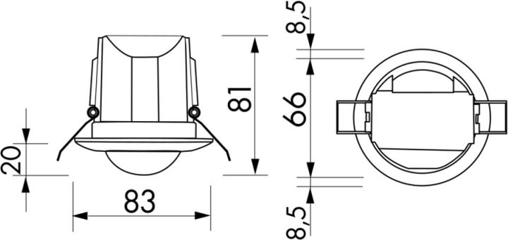 Immagine prodotto BEG Rilevatore di movimento a soffitto (6 m)