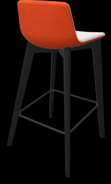 Beige, Nero, Rosso corallo, Frassino tinto di nero