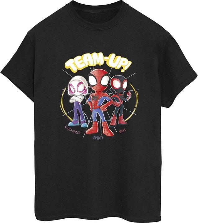 Image du produit - T-shirt SPIDEY AND HIS AMAZING FRIENDS SKETCH - Femme (S)