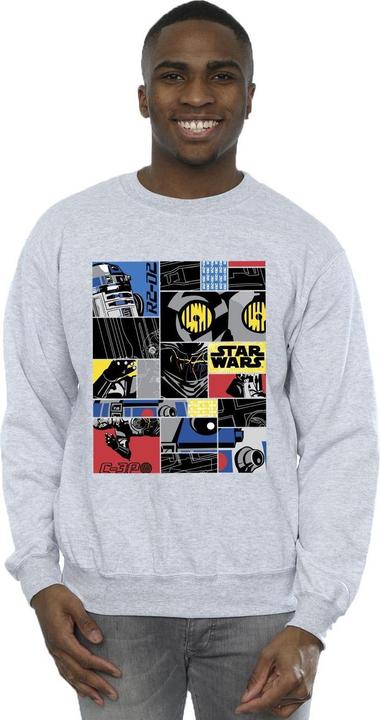 Immagine prodotto Star Wars Droid Montage Felpa Uomo (M)