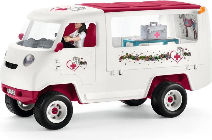 Productafbeelding Schleich Mobiele dierenarts met Hannoveraans veulen