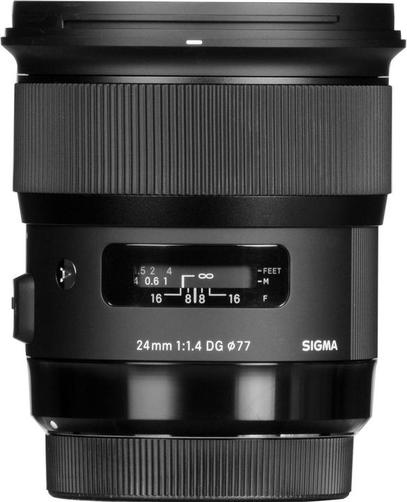 Productafbeelding Sigma 24mm f/1.4 DG HSM ART, Sony E (Sony E, Volledig formaat, APS-C / DX)