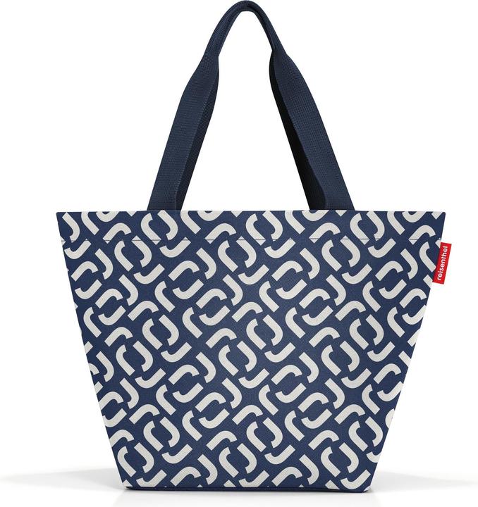 reisenthel Tasche Shopper M Signature Marineblau/Weiss