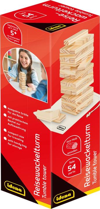 Actual product image Idena Travelling wobble tower game of skill (German)