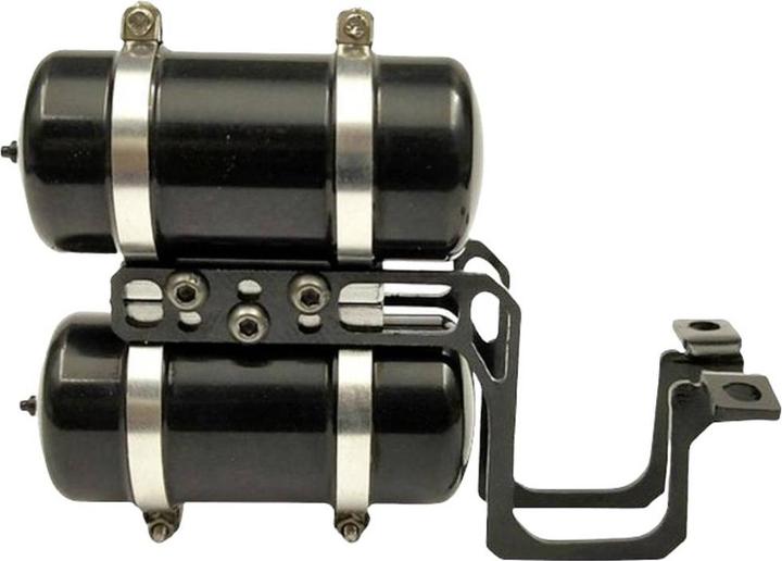 Immagine prodotto Thicon Models 1:14 Serbatoio di aria compressa a 2 pieghe, metallo, nero