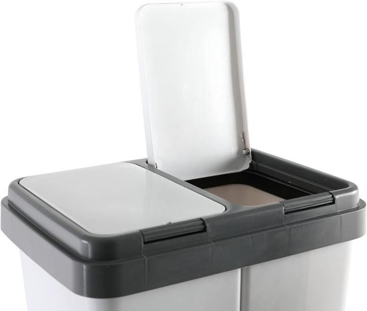 Image du produit Axentia Poubelle à deux récipients (2x 23L) (46 l)