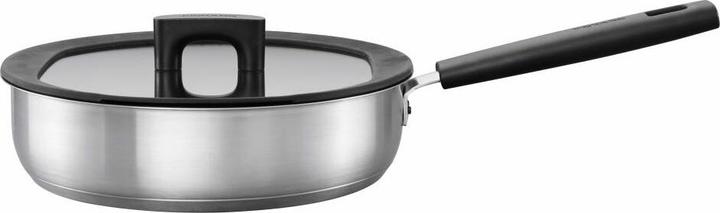Actual product image Fiskars Hard Face stainless steel stew pan 26 cm (26 cm, Frying pan, Stainless steel)