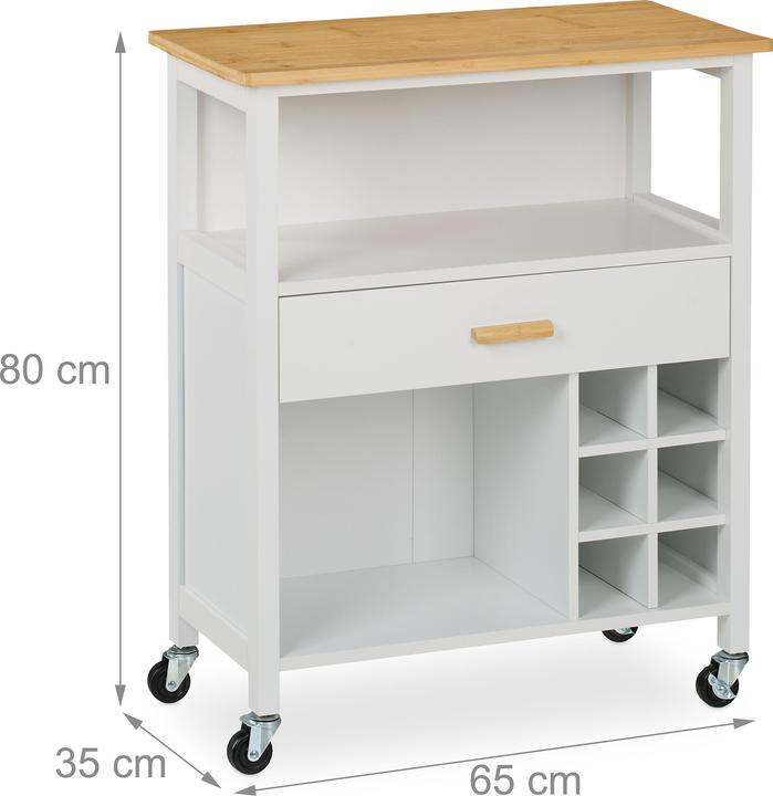 Actual product image Relaxdays Küchenwagen