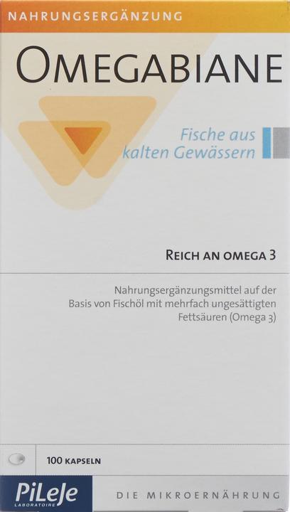 Produktbild Omegabiane Fischöl aus kalten Gewässern Kapsel (100 Stück, Kapseln, 106 g)