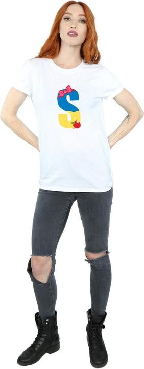 Immagine prodotto Disney Alphabet S Is For Snow White Maglietta Ampia Donna (3XL)