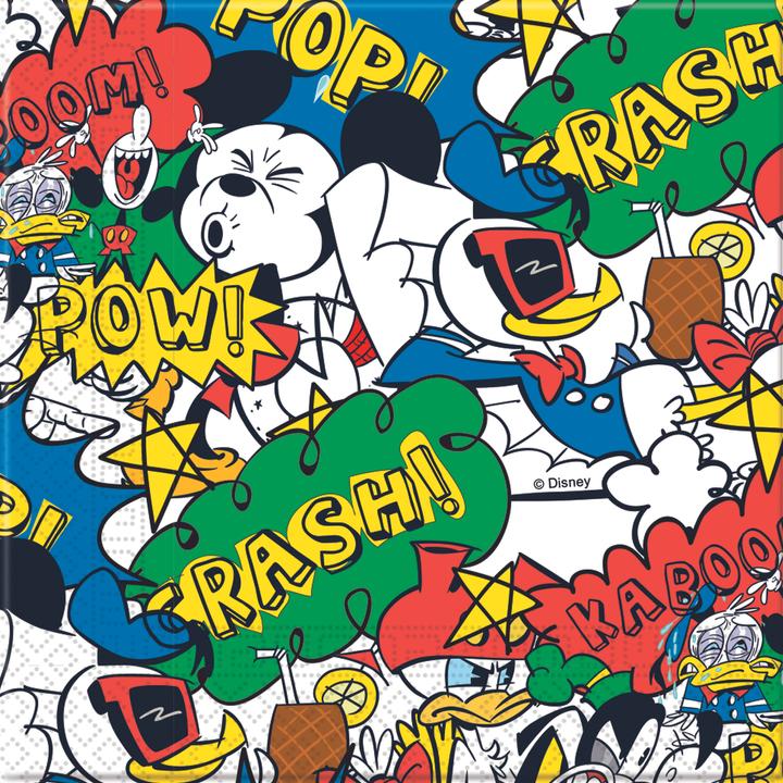 Image du produit JT Lizenzen Mickey Mouse Party Servietten:2 (33 x 33 cm)