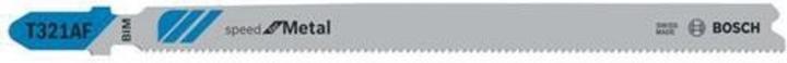 Bosch Professional Zubehör PRO Metal Pipes and Profiles T321AF Stichsägeblatt, 132 mm, 5-tlg.