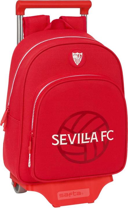 Produktbild Sevilla Fútbol Club Schulrucksack mit Rädern Rot 28 x 34 x 10 cm