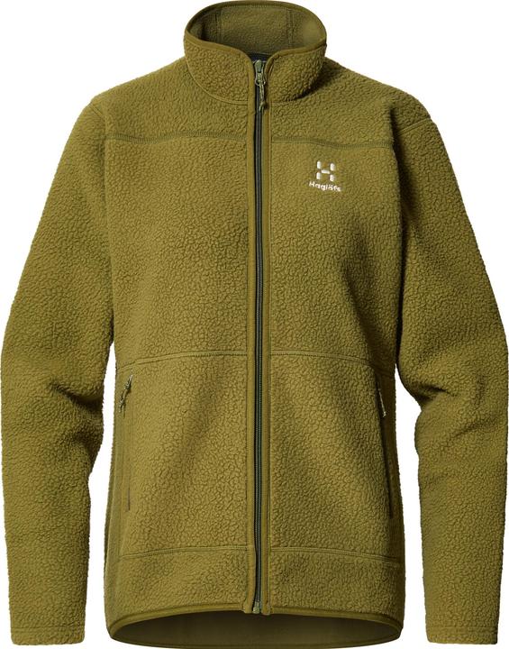 Haglöfs Mossa Pile Jacket Women Olive Green (M)