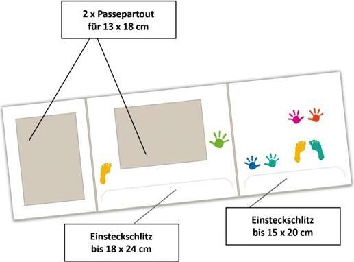 Produktbild Daiber 1x25 Hände 13x18 Kinder Portraitmappen (13 x 18 cm)