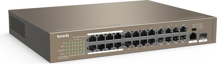 Actual product image IPC Switch 26-Port FE F1126P-24-250W 24x PoE (24 Ports)