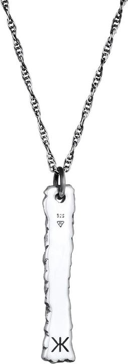 Produktbild Kuzzoi Halskette Peace Friedenszeichen Figarokette 925 Silber (925er Sterling Silber, 60 cm)