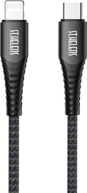 Produktbild Joyroom cable MFI cable USB Type C - Lightning 2,1A 1,2m black (ST-C04 1,2M Black) (1.20 m, USB 2.0)