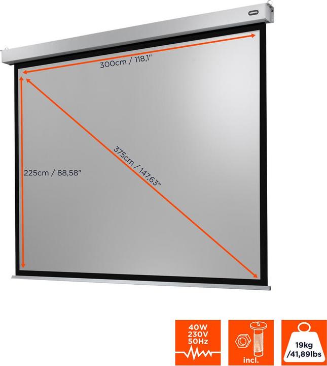 Produktbild Celexon Motor Professional Plus (148", 4:3)
