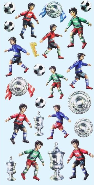 Image du produit Hobby Fun Motif autocollant football 1 feuille