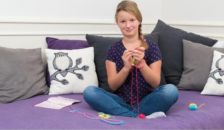 Actual product image Lena Knitting dolly