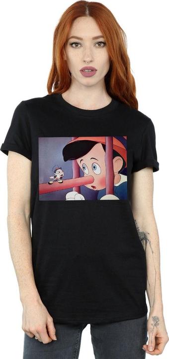 Immagine prodotto Disney Pinocchio Nose Still Maglietta Ampia Donna (4XL)