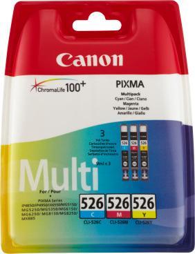 Image du produit Canon CLI-526 (M, Y, C)