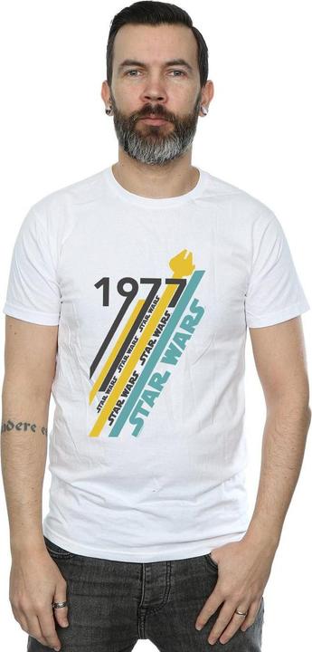 Immagine prodotto Star Wars Retro 77 Stripes Maglietta Uomo (XL)