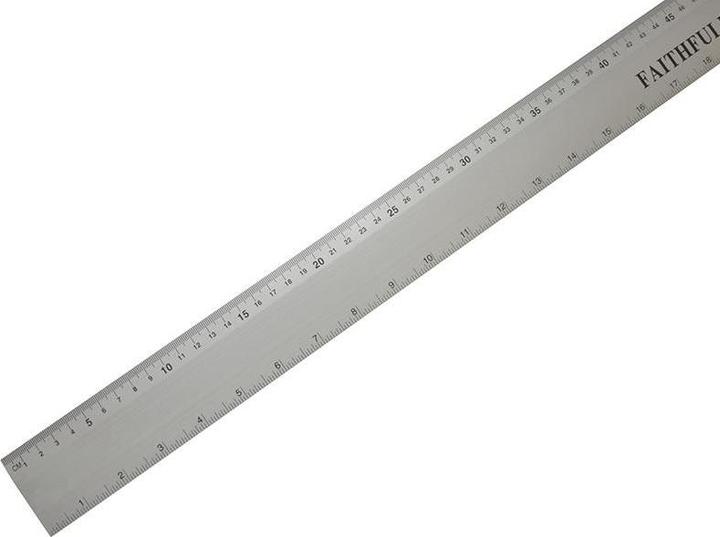 Faithfull Aluminium Flachlineal (99.06 cm)