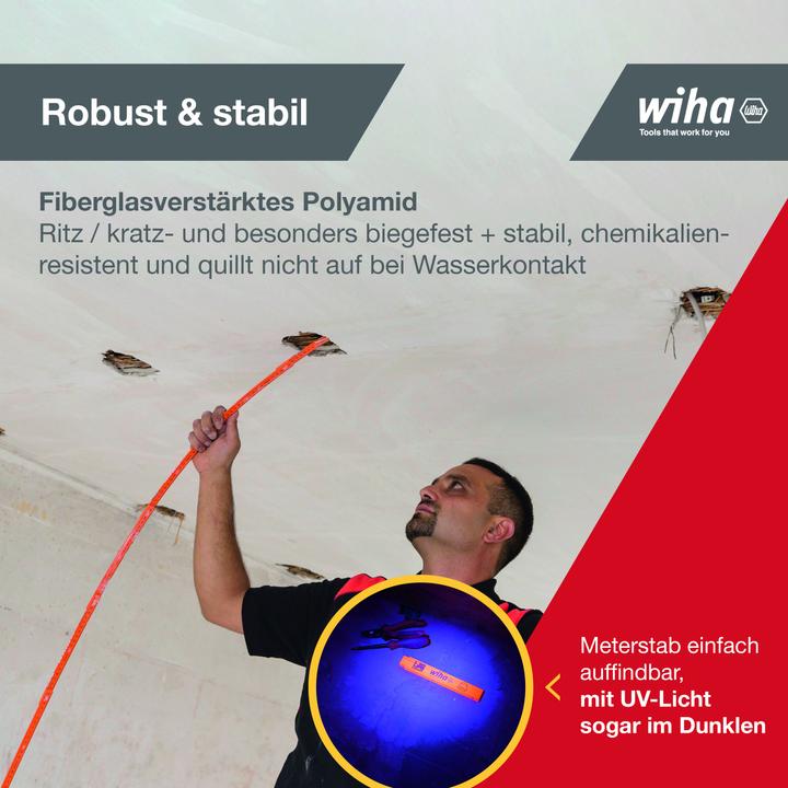 Actual product image Wiha Longlife (cm, mm)