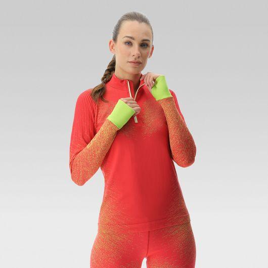 Actual product image UYN Laufshirt Mit Reissverschluss Und Langen Ärmeln Exceleration (XL)