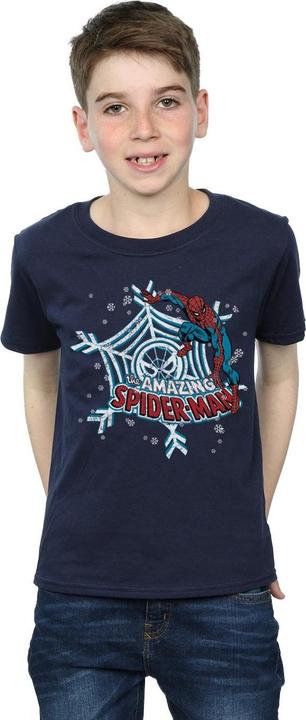 Image du produit - T-shirt SPIDER-MAN CHRISTMAS - Garçon (140, 146)