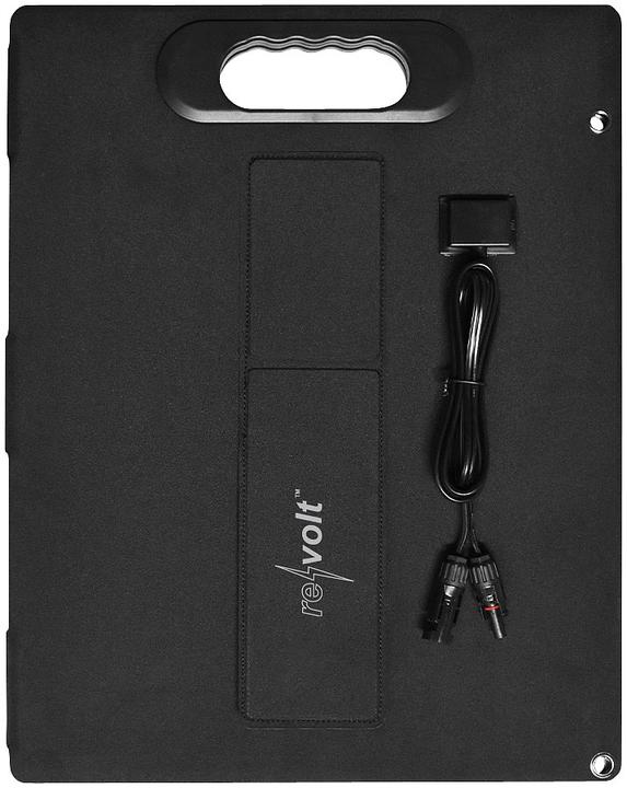 Actual product image Revolt Folding solar panel, monocrystalline solar cells, ETFE, 50 W, IP67 (50 W, 2.40 kg)