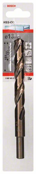 Produktbild Bosch Professional Zubehör Metallbohrer HSS-Co, DIN 338, 13 x 101 x 151 mm, 1er-Pack (13 mm)