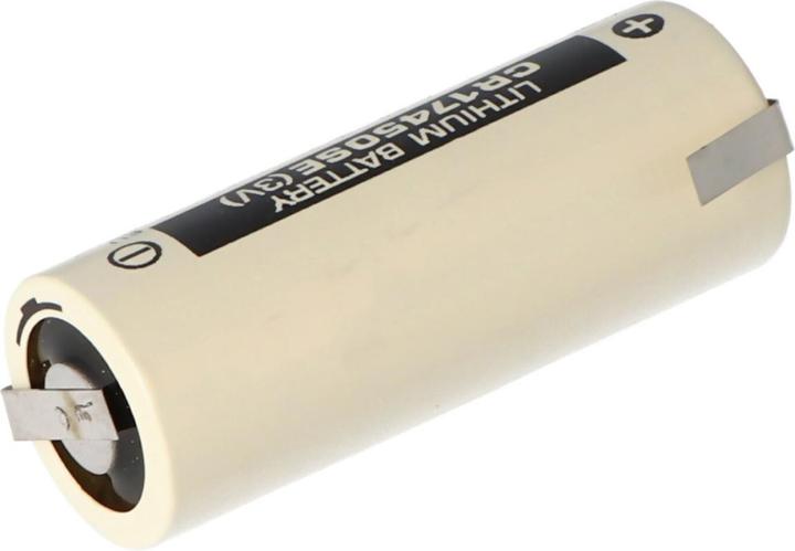 Immagine prodotto Panasonic Batteria CR17450SE Dimensione A, con etichetta a saldare a forma di Z (1 pz., CR17450, 2500 mAh)