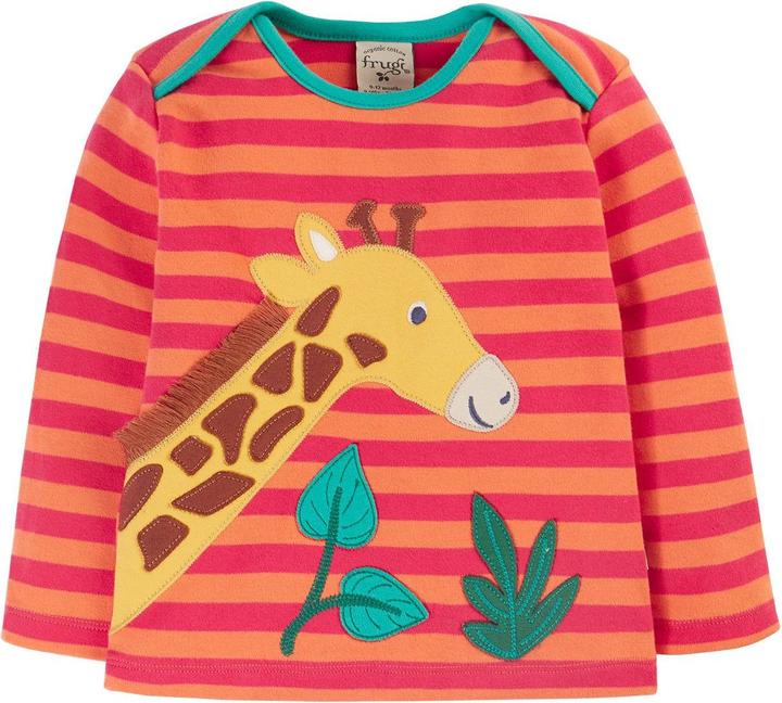 Immagine prodotto Frugi Maglietta giraffa per bambini (9, 10, 11, 12)