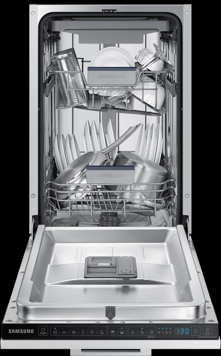 Produktbild Samsung Vollintegrierter Einbau-Geschirrspüler, 45 cm, 10 Massgedecke, DW50R4070BB/EO