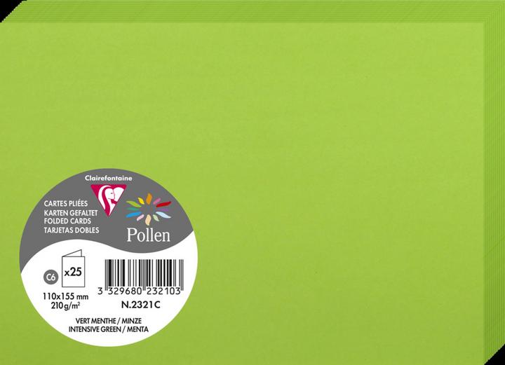 Produktbild Pollen Doppelkarte (210 g/m², 25 x, 111 x 158 mm)