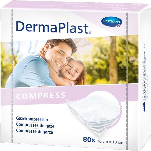 Image du produit DermaPlast Compress 10x10cm 80 pcs