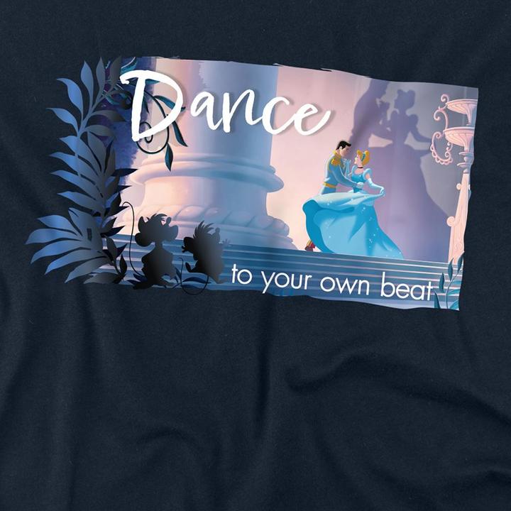 Actual product image Cinderella Unisex Adult Dance To Your Own Beat T-Shirt (M)