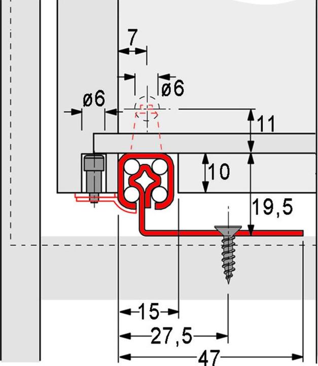 Produktbild Hettich Quadro 40 BM