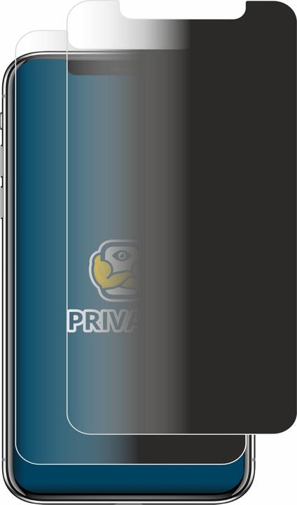 Actual product image BROTECT Anti-spy privacy film Blue light protection film (2 Piece, Apple iPhone X)