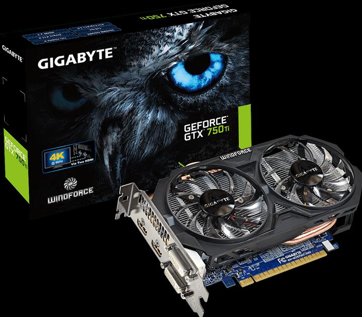 Gigabyte GeForce GTX 750 Ti Windforce 2X (2 GB)