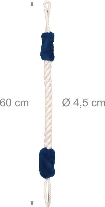 Actual product image Relaxdays 2x door cord (2 Piece, 4.5 x 4.5 x 60 cm)