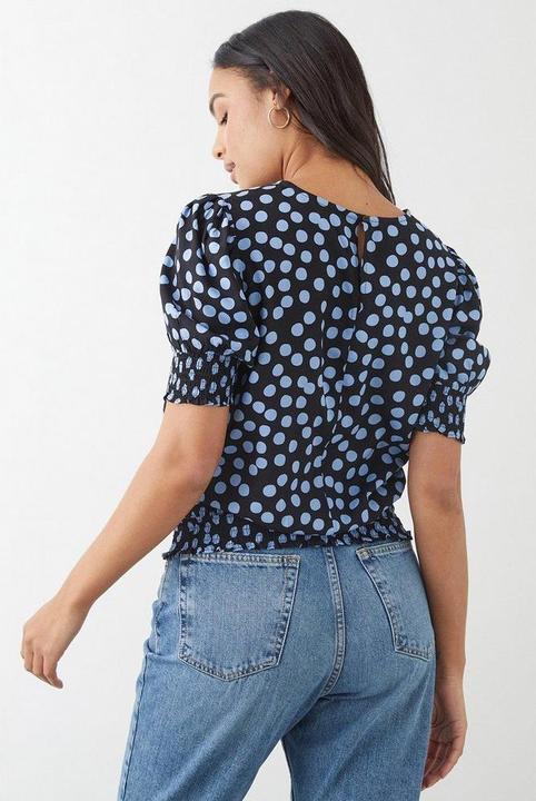 Produktbild Dorothy Perkins Bluse Geraffter Saum (34 D)