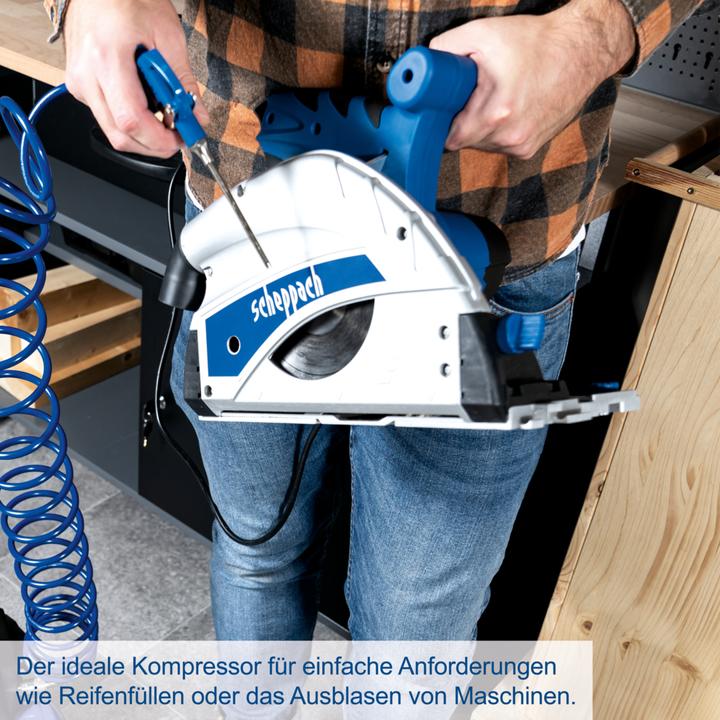 Actual product image Scheppach Compressor HC26 (8 bar, 24 l)
