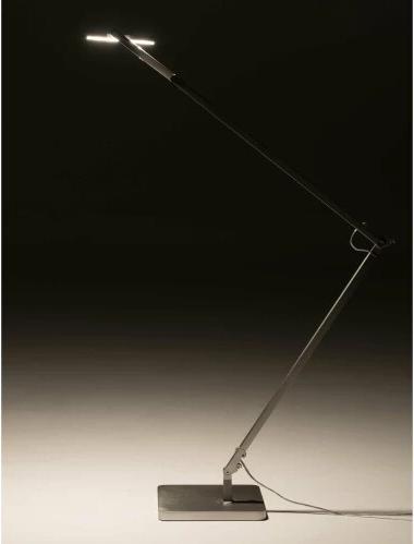 Actual product image Panzeri Design PANZERI table lamp JACKIE titanium (526 lm)