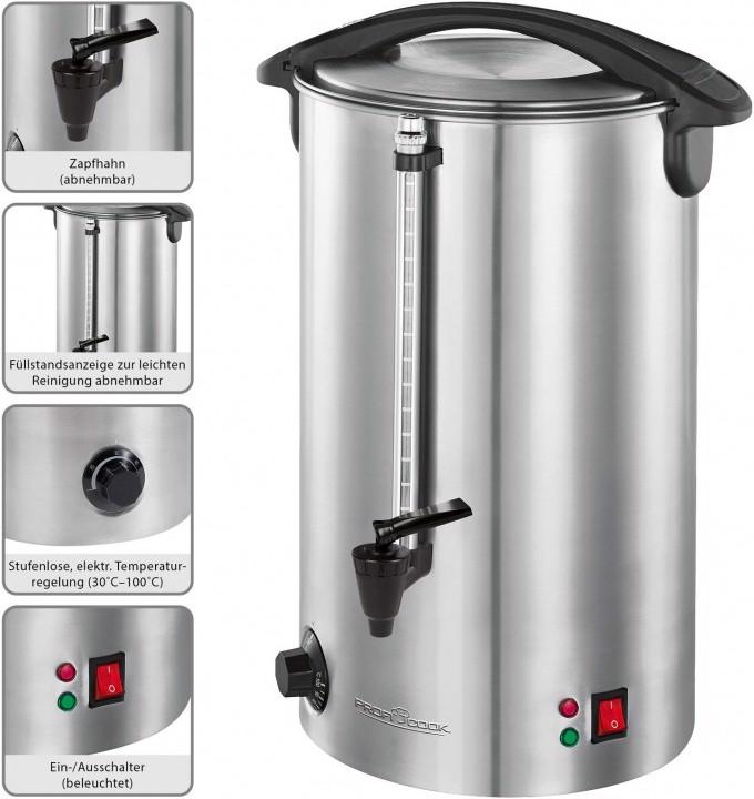 Actual product image Proficook Hot beverage dispenser